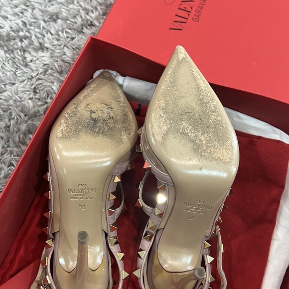Valentino Garavani Rockstud 36 nude patent - Picture 2 of 5
